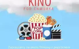 Blue and Red Illustrative Christmas Movie Night Instagram Post