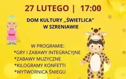 Zdjęcie do BALIK KARNAWAŁOWY &ndash; Dom Kultury "Świetlica" w Szreniawie