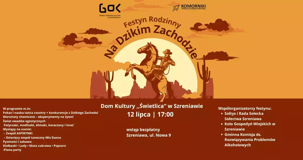 Zdjęcie do Festyn Rodzinny Na Dzikim Zachodzie