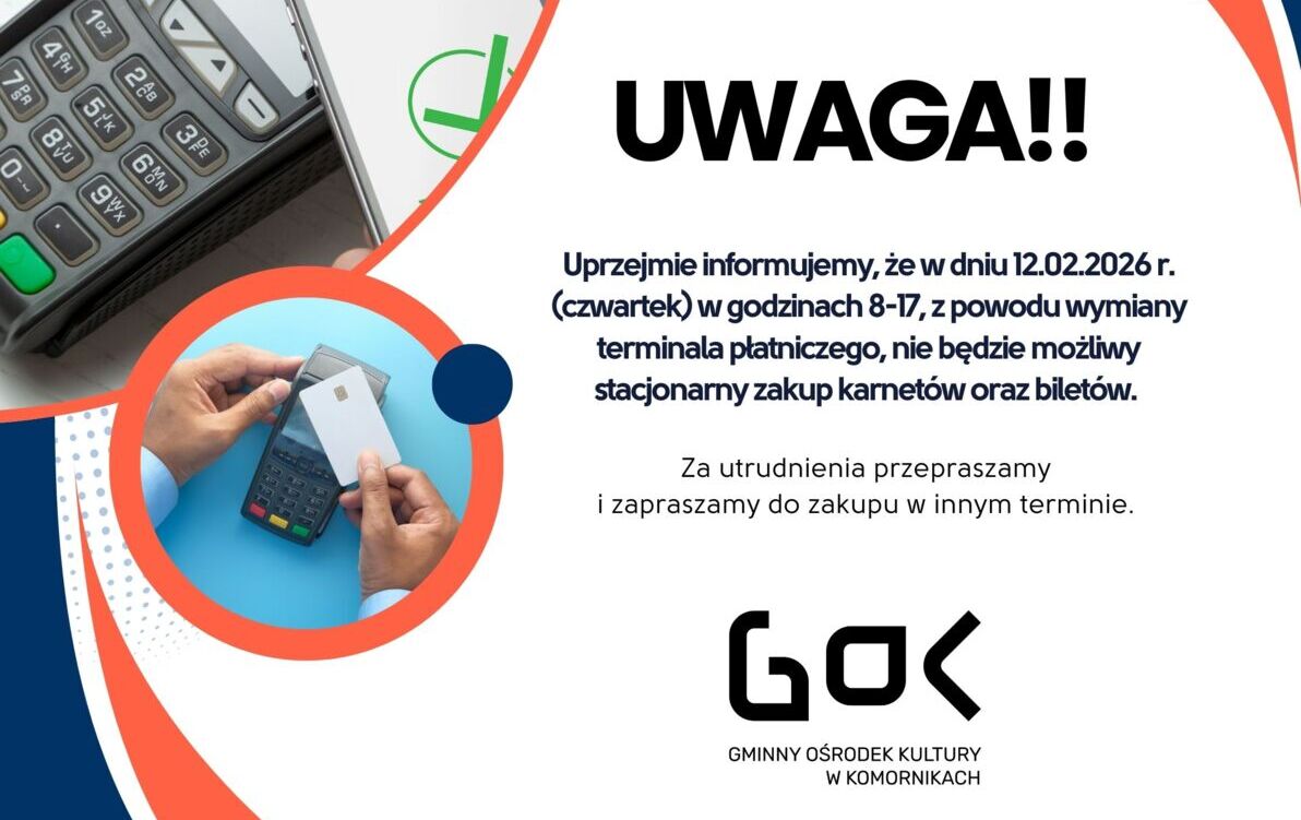 Zdjęcie do Uwaga! Informacja o czasowej wstrzymaniu sprzedaży bilet&oacute;w i karnet&oacute;w