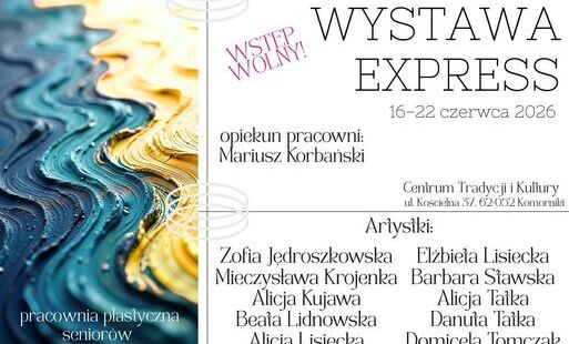 Zdjęcie do Wystawa Express: pracownia malarstwa senior&oacute;w pod kierunkiem Mariusza Korbańskiego