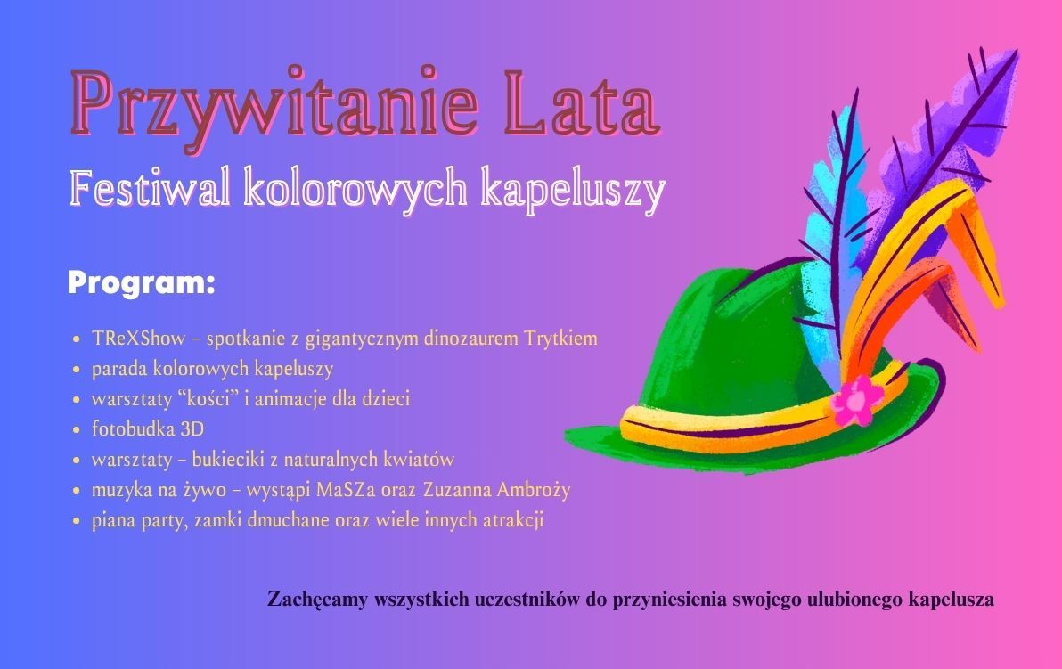 Zdjęcie do 4.07.2026 | Łęczyca - Festiwal Kolorowych Kapeluszy