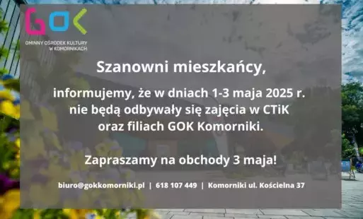 Zdjęcie do GOK NIECZYNNY 