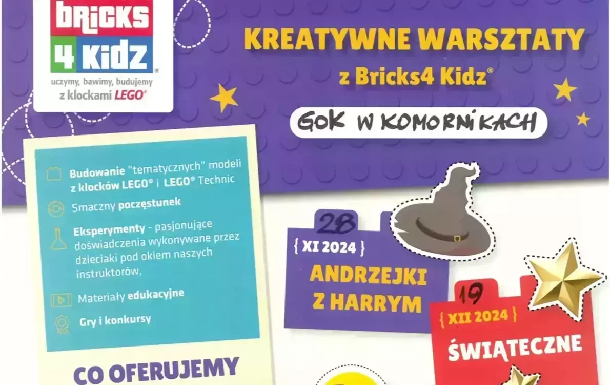 Zdjęcie do Warsztaty Lego z Harry Potter