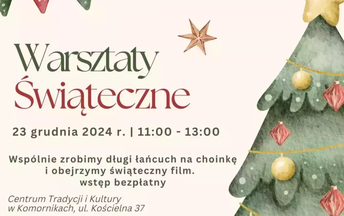 Zdjęcie do Warsztaty świąteczne