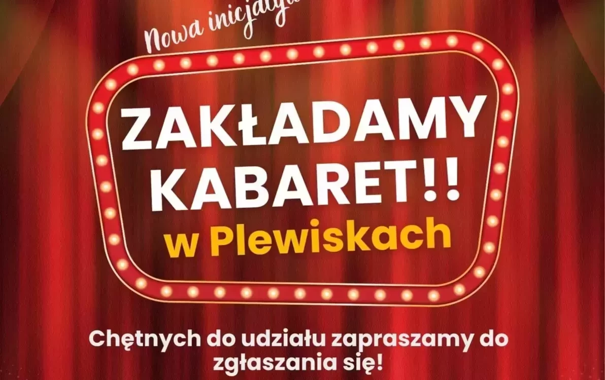 Zdjęcie do Pod skrzydłami pegaza GOK-u Komorniki powstaje KABARET.