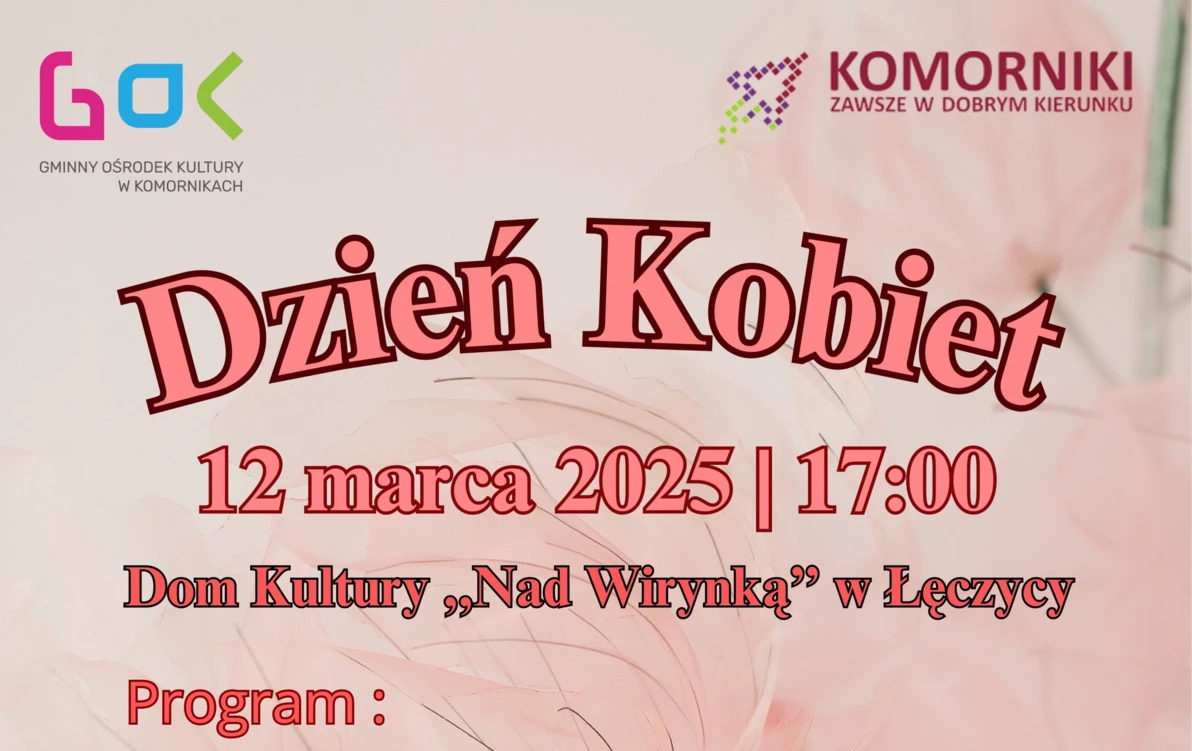 Zdjęcie do Dzień Kobiet w Łęczycy