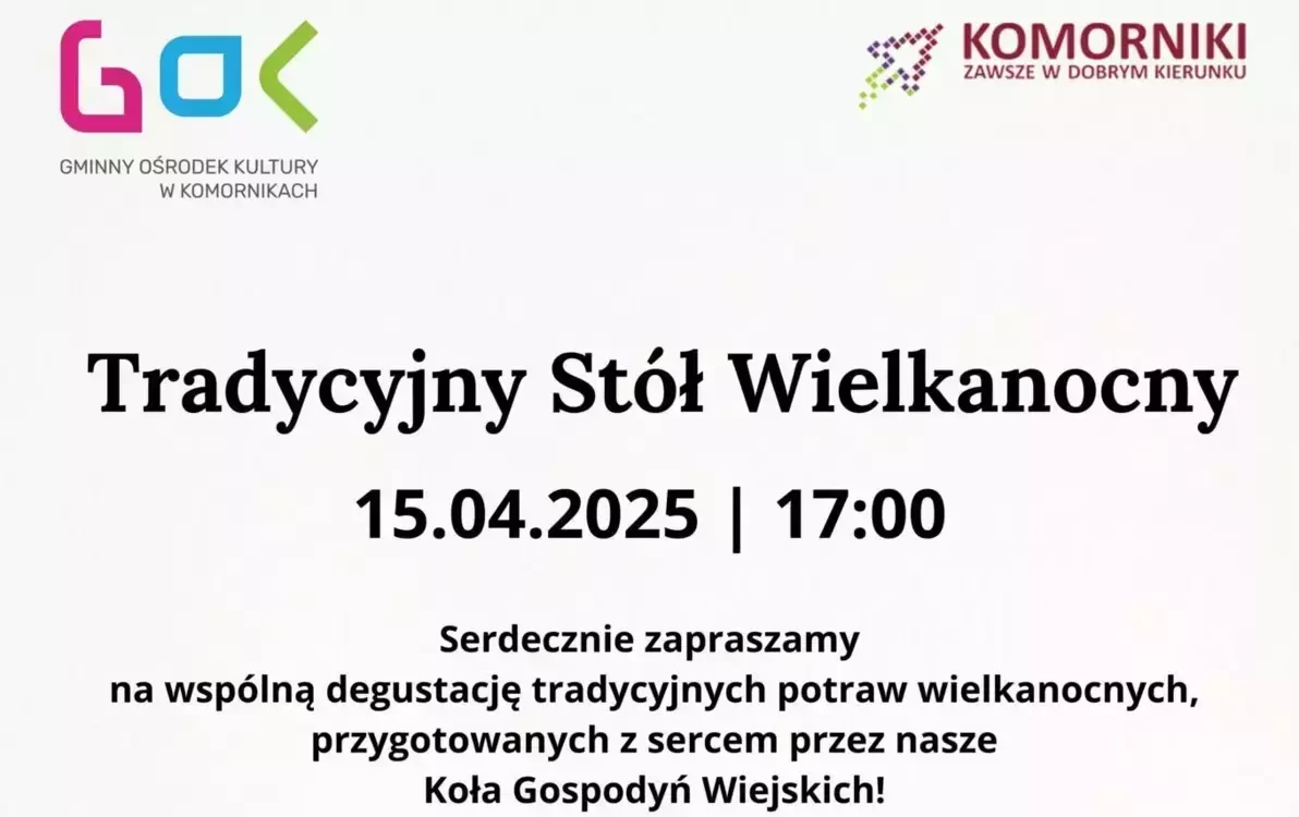 Zdjęcie do Tradycyjny St&oacute;ł Wielkanocny & Koncert Wielkopostny