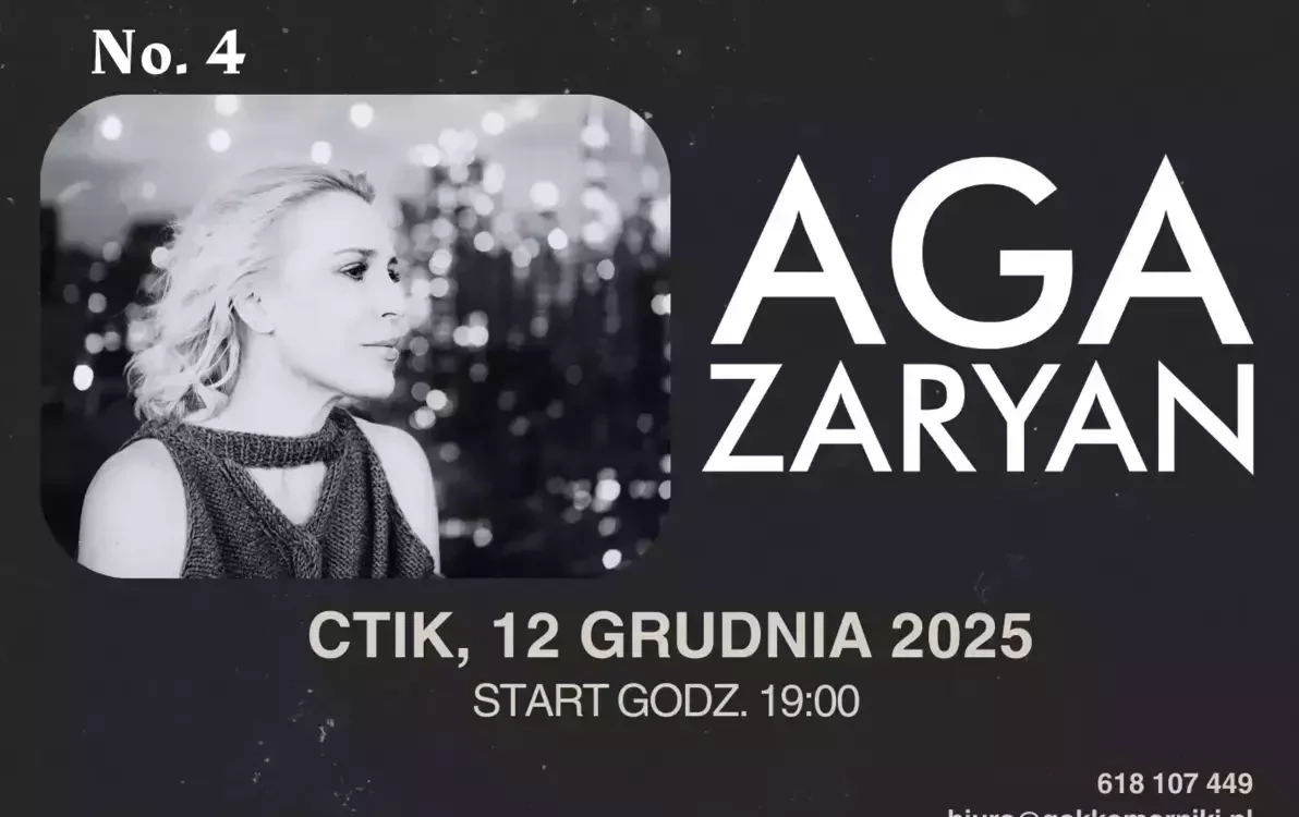 Zdjęcie do Komorniki Jazz Club no. 4 Aga Zaryan