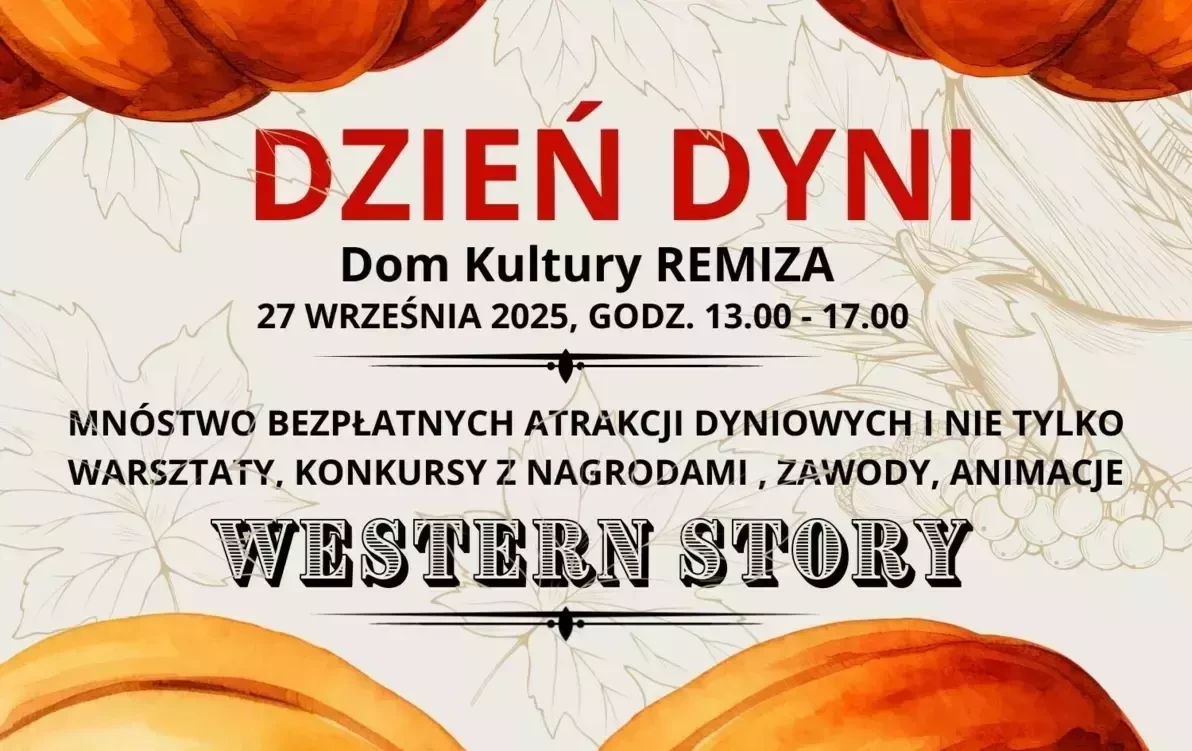 Zdjęcie do DZIEŃ DYNI w Plewiskach