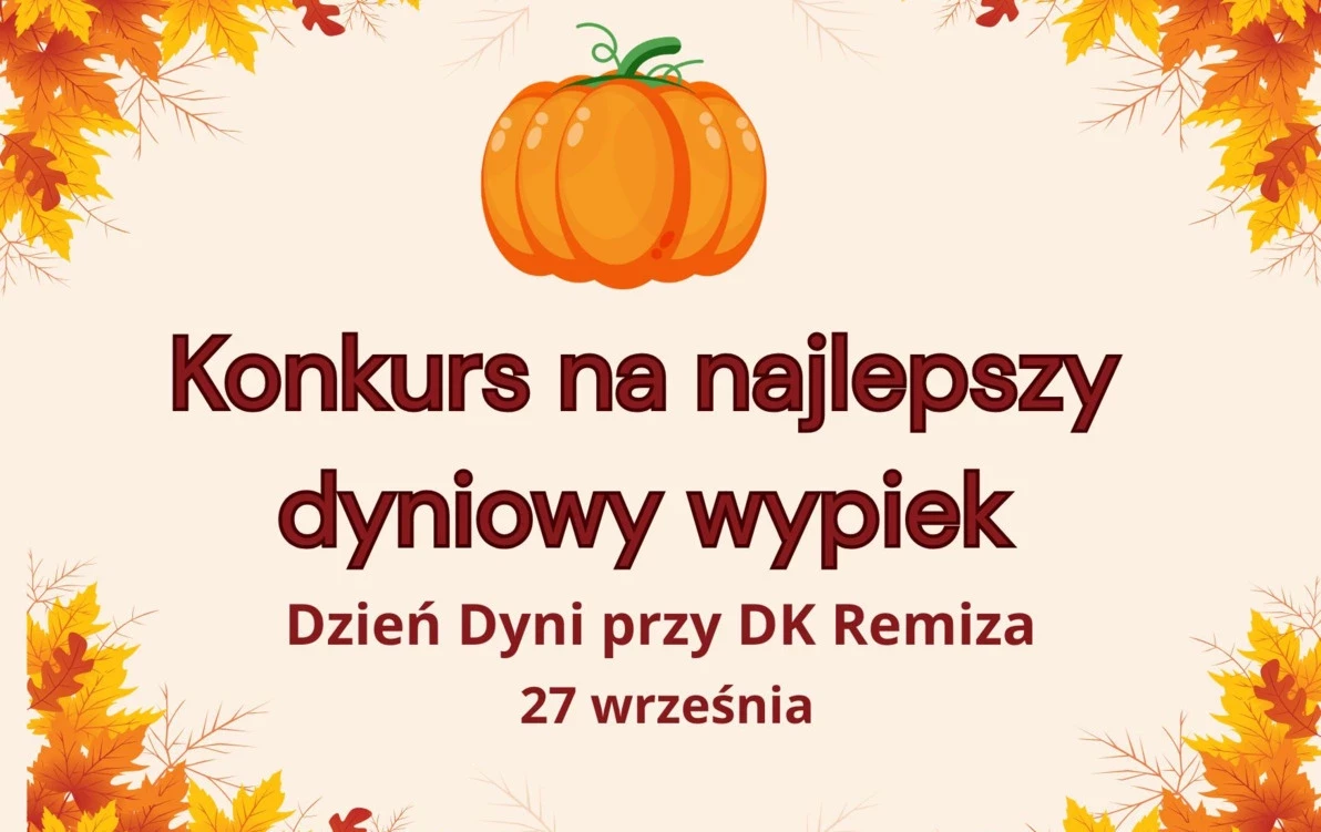 Zdjęcie do DZIEŃ DYNI W PLEWISKACH Z KONKURSEM
