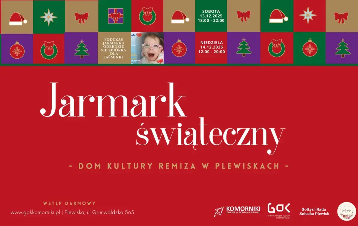Zdjęcie do Jarmark świąteczny w Plewiskach