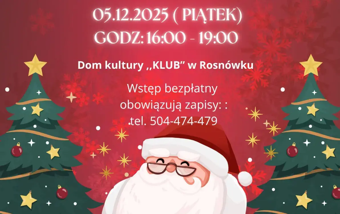 Zdjęcie do Bajkowe Mikołajki w Rosn&oacute;wku