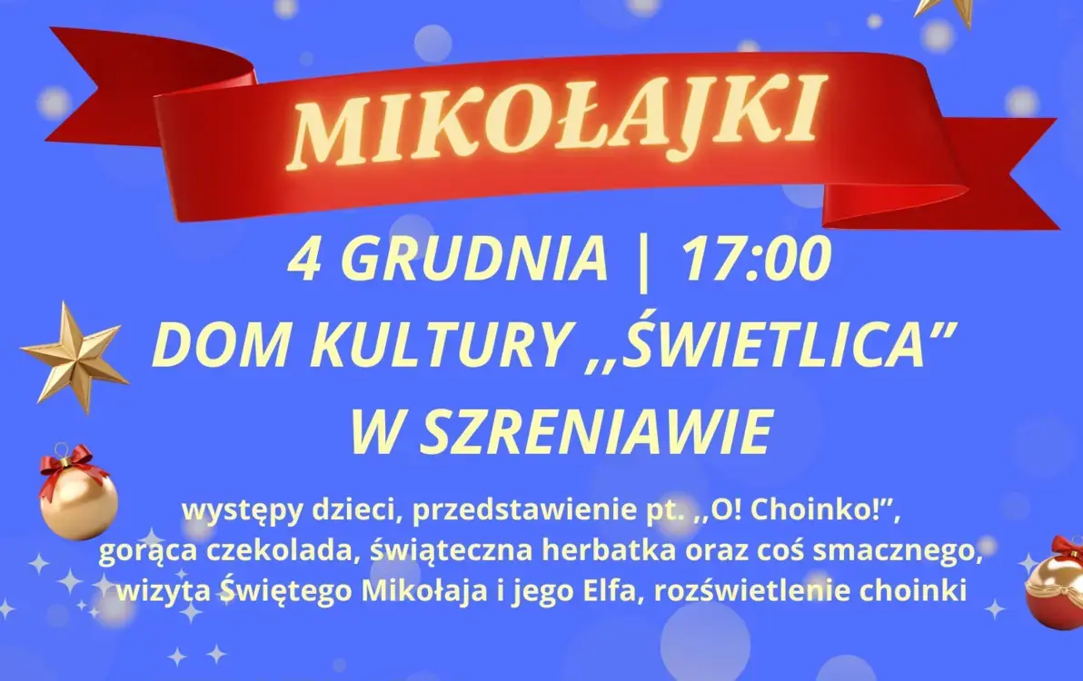 Zdjęcie do Mikołajki w Szreniawie