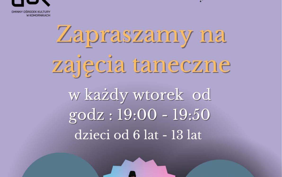 Zdjęcie do Zajęcia taneczne dla dzieci w Łęczycy