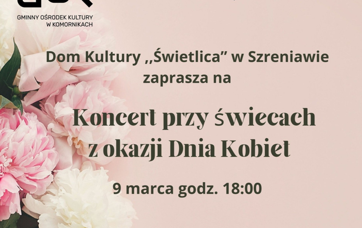 Zdjęcie do Koncert przy świecach z okazji Dnia Kobiet
