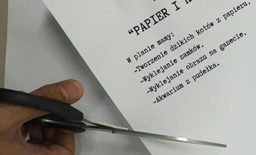 Zdjęcie do 27-30.07.2026 | Plewiska - Projekt "Papier i nożyczki"