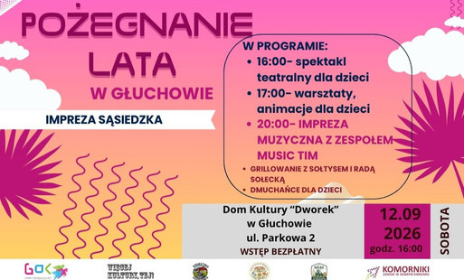 Zdjęcie do 12.09.2026 | Głuchowo - Pożegnanie lata - Impreza sąsiedzka