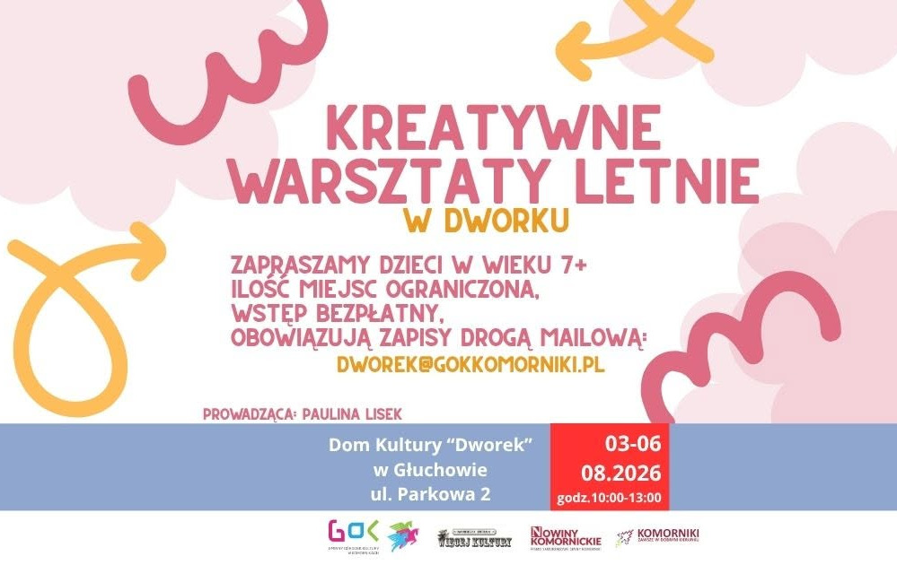 Zdjęcie do 03-06.08.2026 | Głuchowo - Kreatywne warsztaty letnie